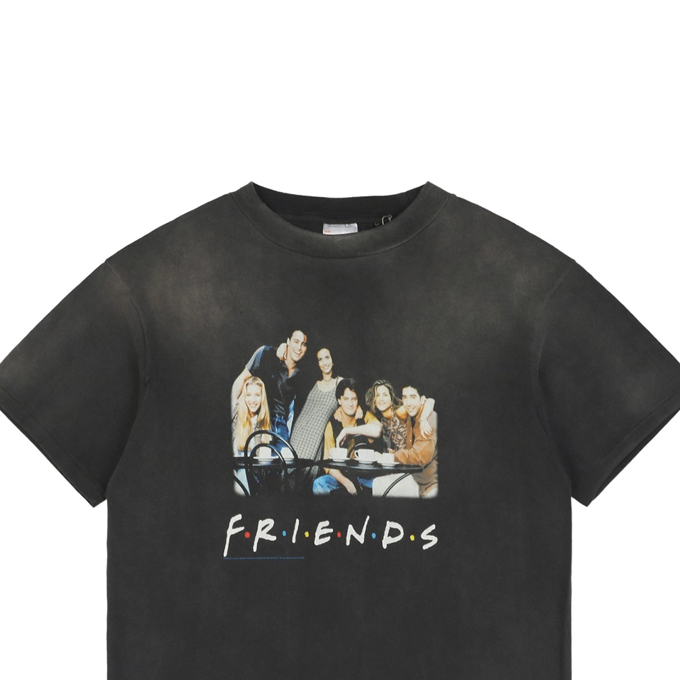 Saint Michael Vintage Friends Graphic T Shirt