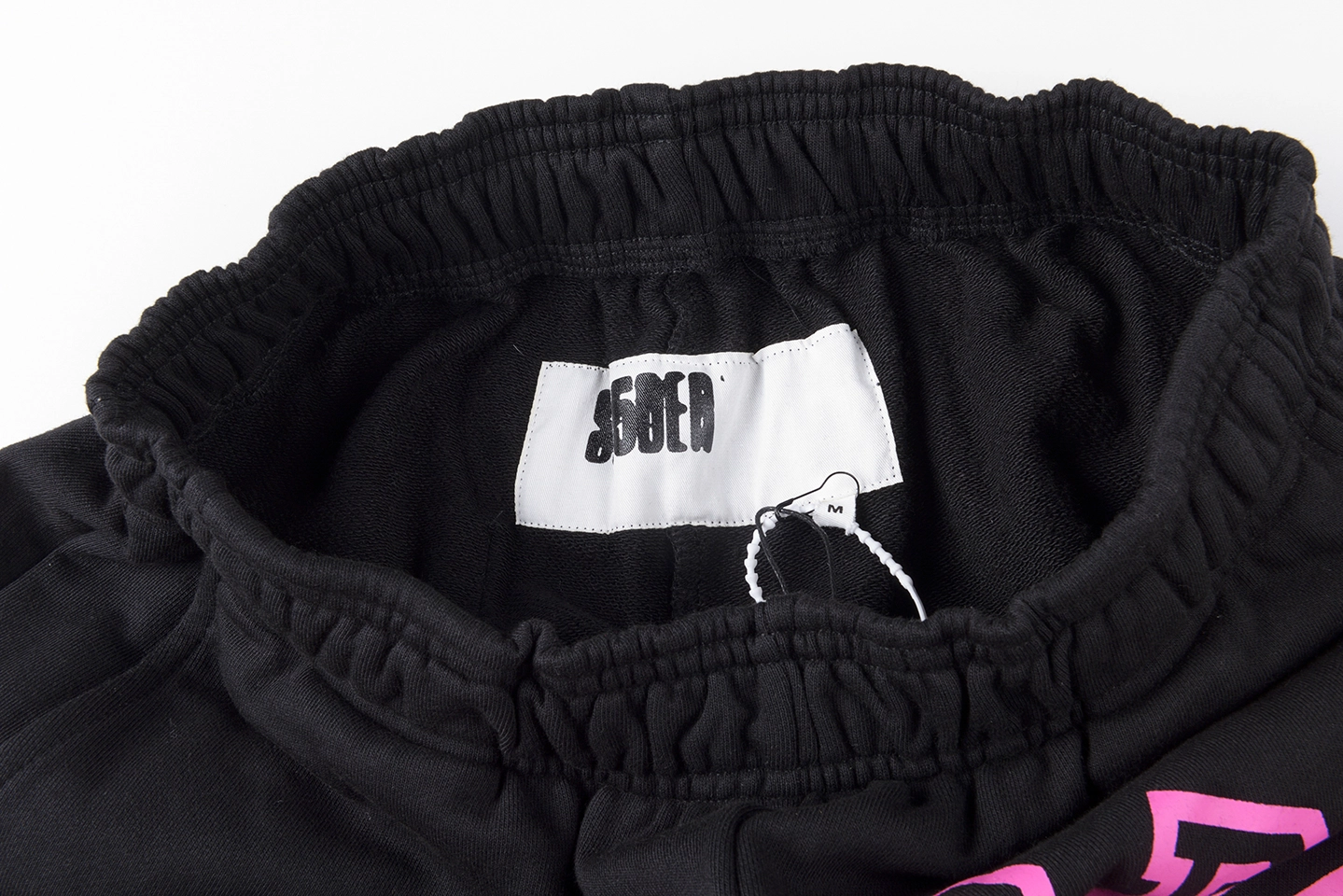 Sp5Der 555 Arachnophobia Black Sweatpants