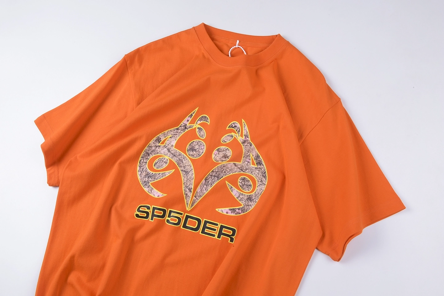 Sp5Der 555 Flame Emblem Print T Shirt