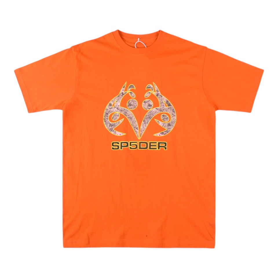 Sp5der-555-Flame-Emblem-Print-T-shirt8.webp Sp5Der 555 Flame Emblem Print T Shirt