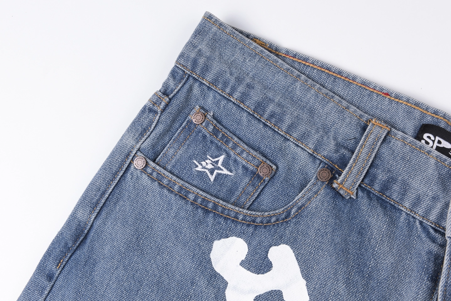 Sp5der-555555-5star-Vintage-Denim-Shorts11.webp Sp5Der 555555 5Star Vintage Denim Shorts