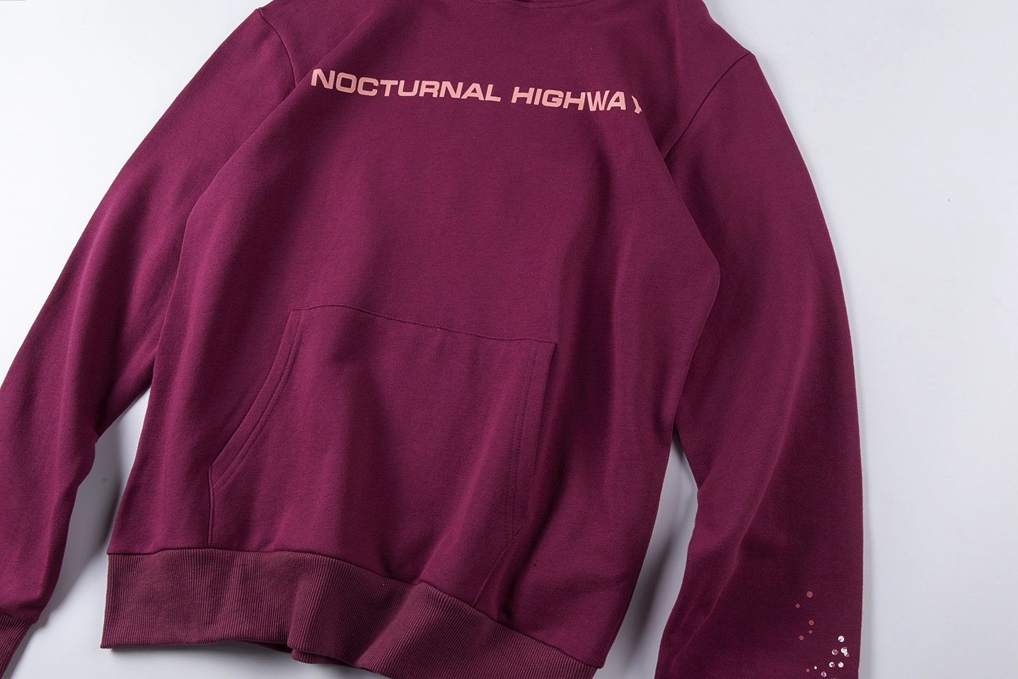Sp5Der 555555 Nocturnal Highway Hoodie