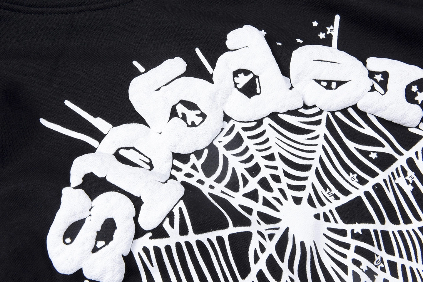 Sp5Der 555555 Og Web Black White Hoodie