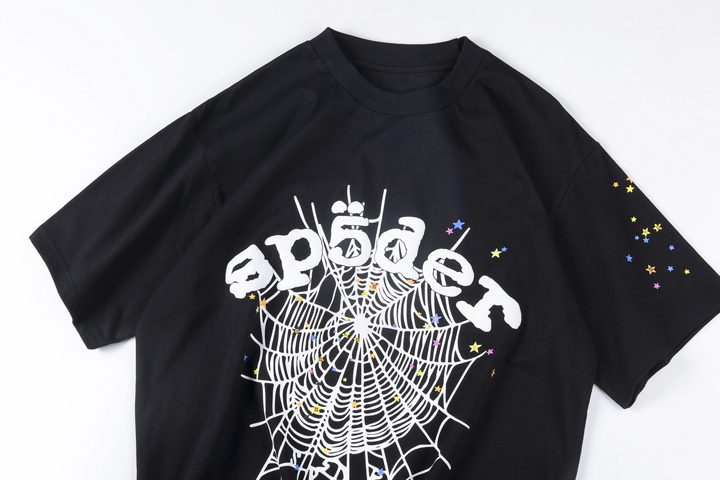 Sp5Der 555555 Phobia Web Graphic T Shirt