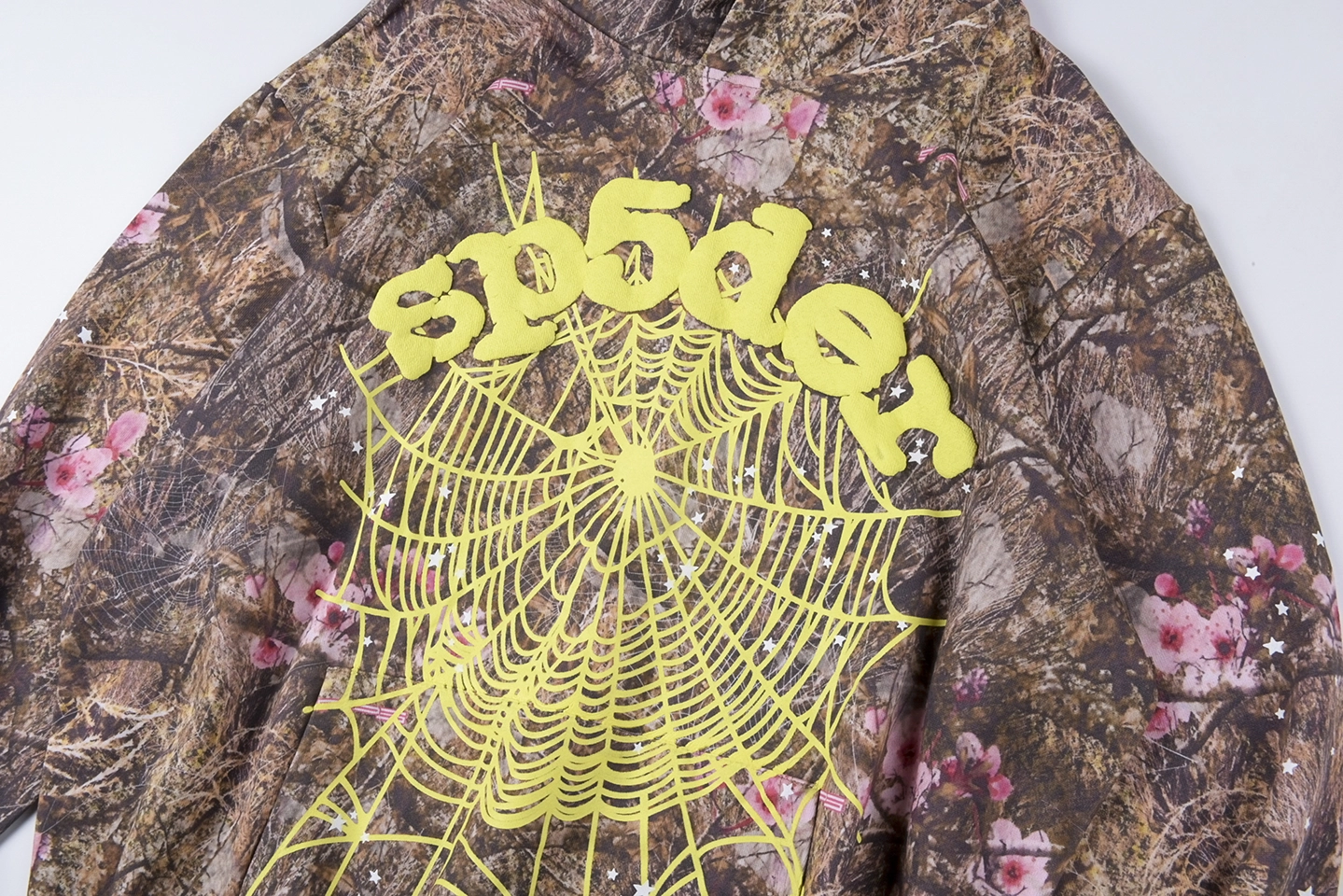 Sp5Der 555555 Real Tree Og Web Hoodie