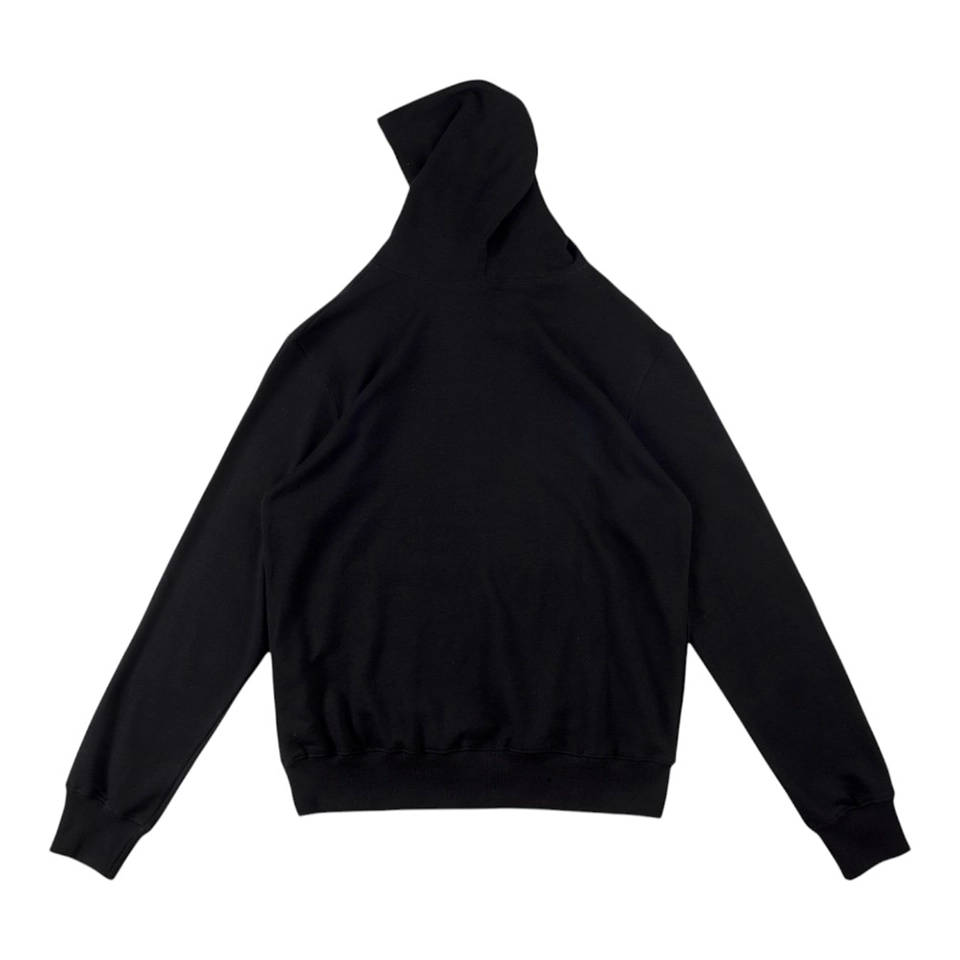 Sp5Der 555555 Rhinestone Web Black Hoodie