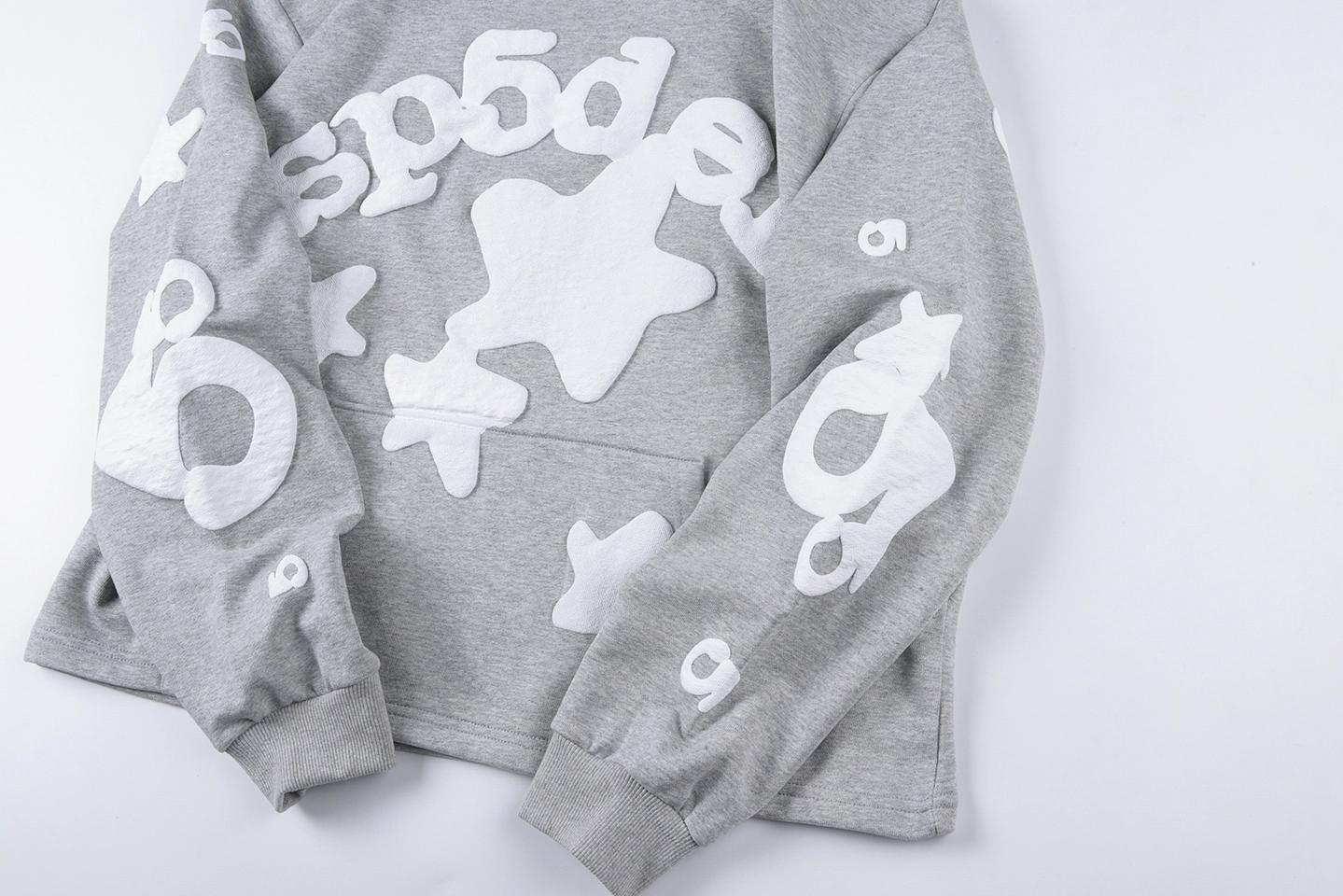 Sp5Der 555555 Web Star Hoodie