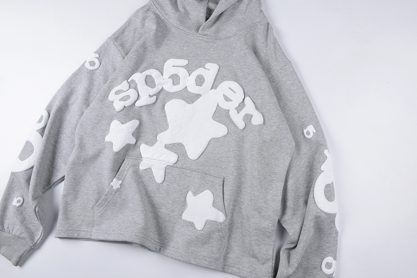 Sp5Der 555555 Web Star Hoodie