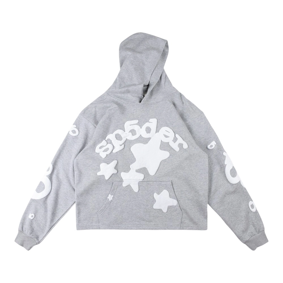 Sp5Der 555555 Web Star Hoodie
