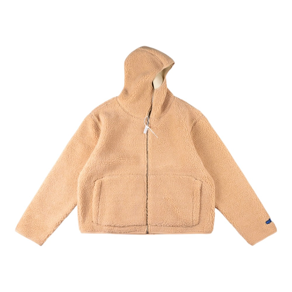 Sp5der-Beige-Sherpa-Fleece-Zip-Hoodie2.webp Sp5Der Beige Sherpa Fleece Zip Hoodie