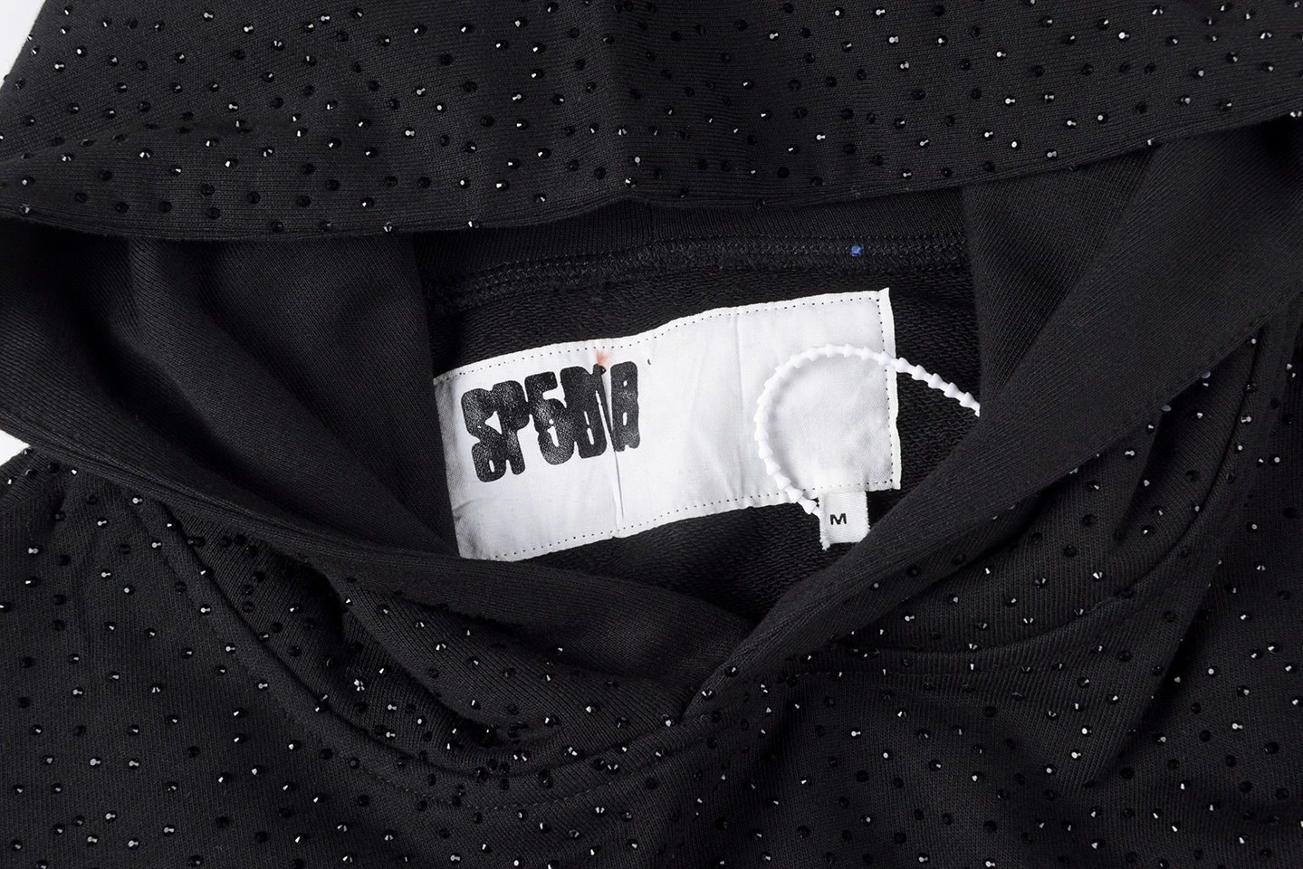 Sp5der-Black-Mesh-Logo-Hoodie6.webp Sp5Der Black Mesh Logo Hoodie