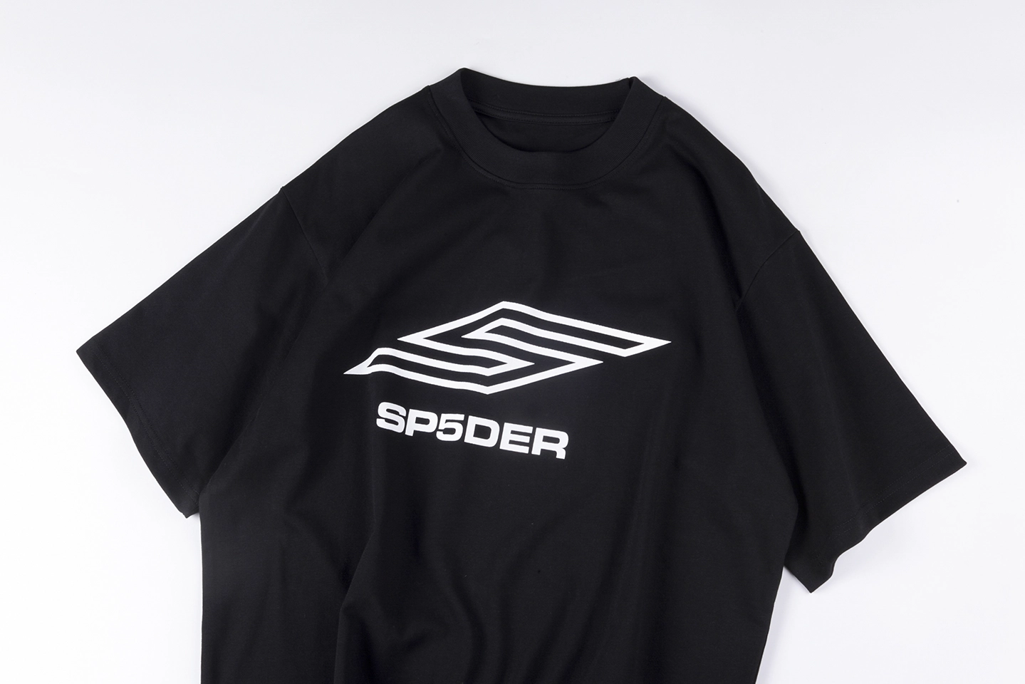 Sp5Der Black Sp5Der Logo T Shirt