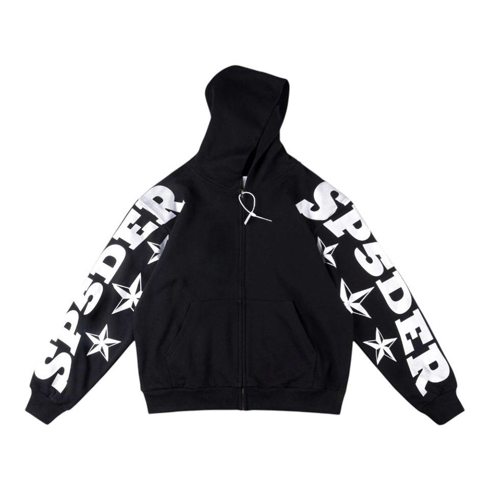 Sp5der-Black-Sleeve-Logo-Zip-Up-Hoodie5.webp Sp5Der Black Sleeve Logo Zip Up Hoodie