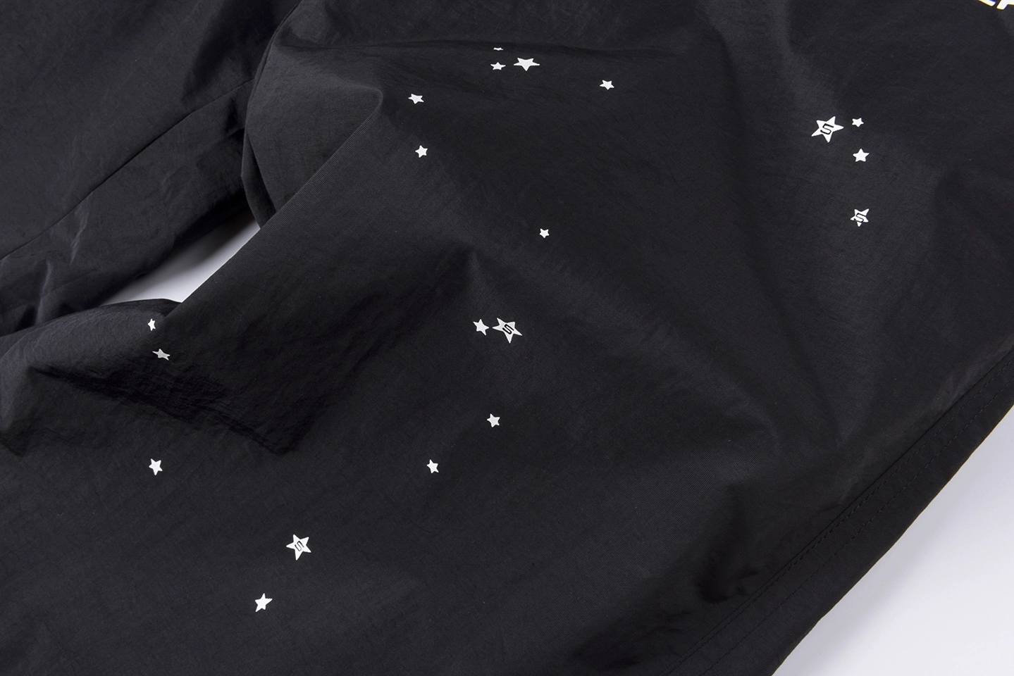 Sp5Der Black Star Logo Track Pants