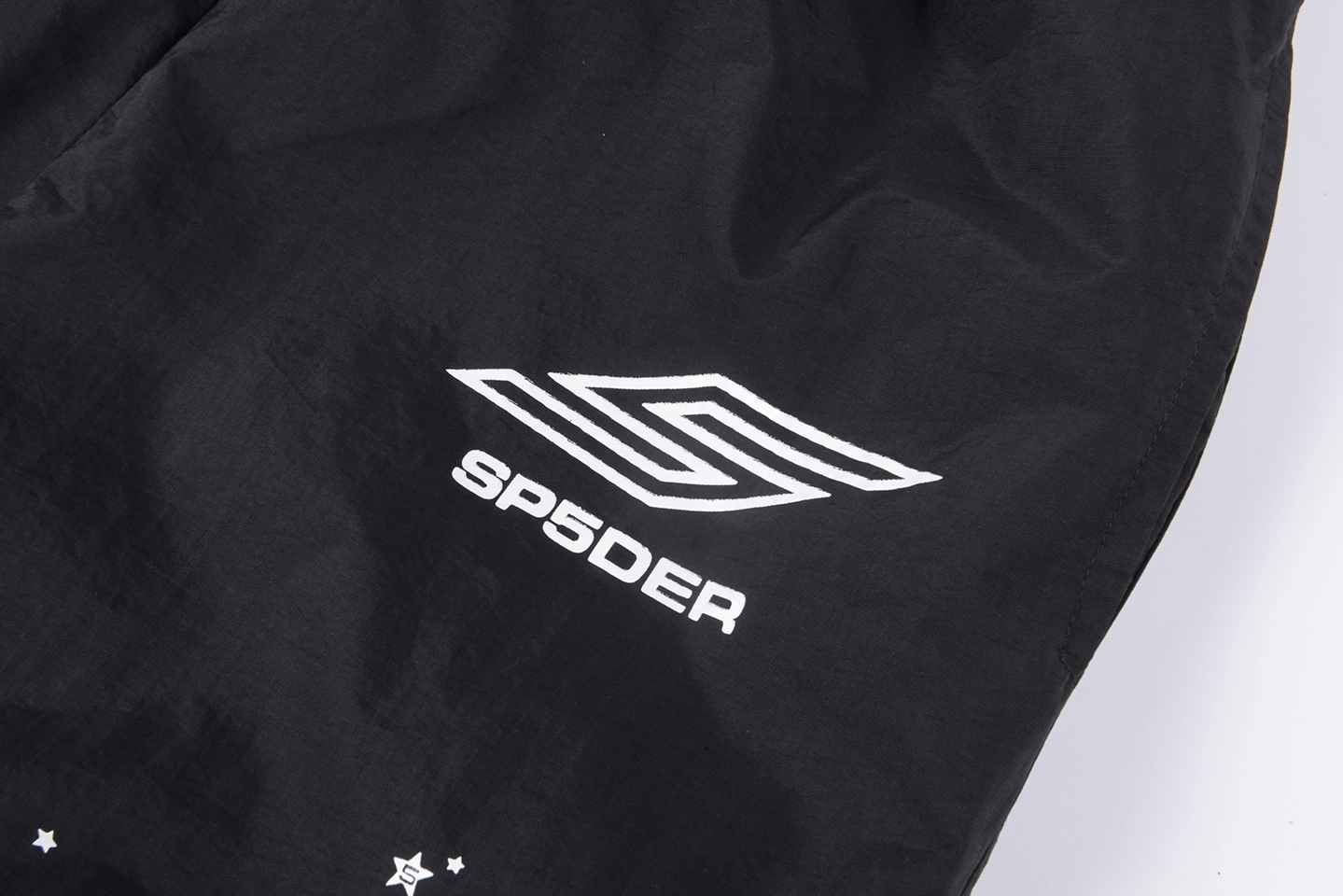 Sp5Der Black Star Logo Track Pants