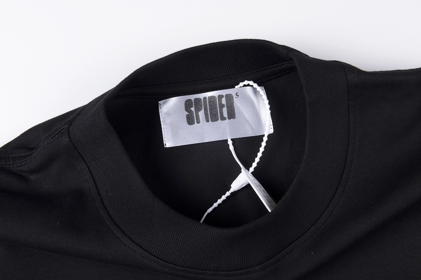 Sp5Der Black Yellow Red Bolt Logo T Shirt