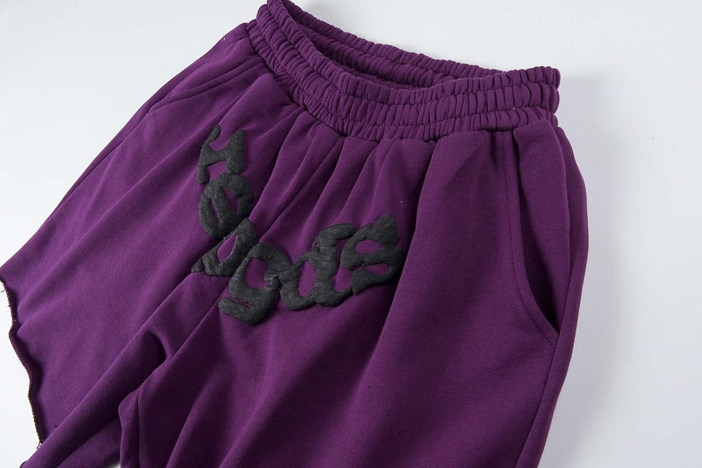 Sp5der-Chenille-Logo-Sweat-Shorts1.webp Sp5Der Chenille Logo Sweat Shorts