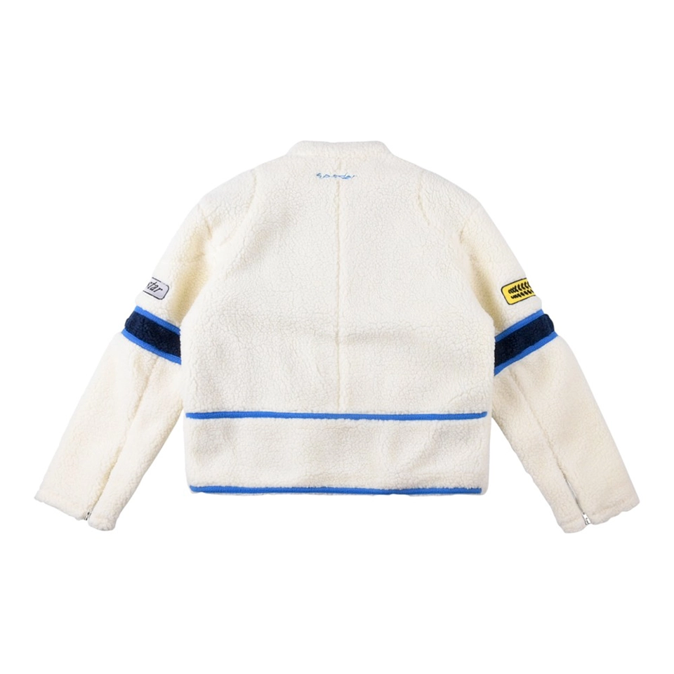 Sp5der-Cream-Navy-Wing-Racing-Sherpa-Jacket14.webp Sp5Der Cream Navy Wing Racing Sherpa Jacket