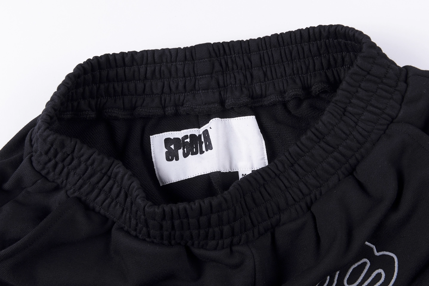 Sp5Der Embroidered Logo Casual Shorts
