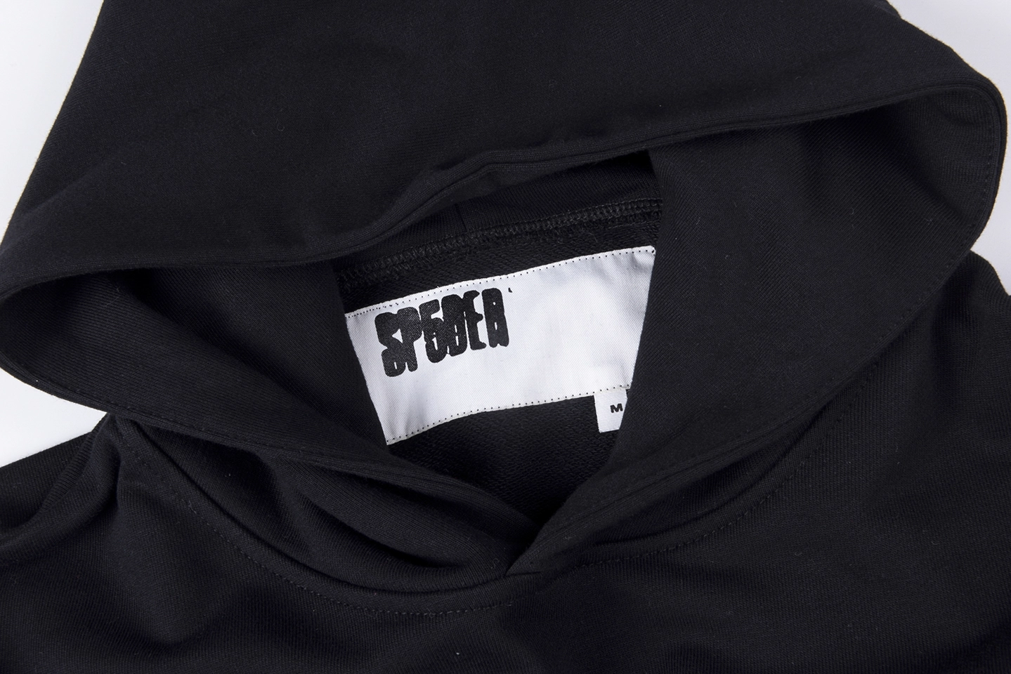 Sp5Der Embroidered Logo Hoodie
