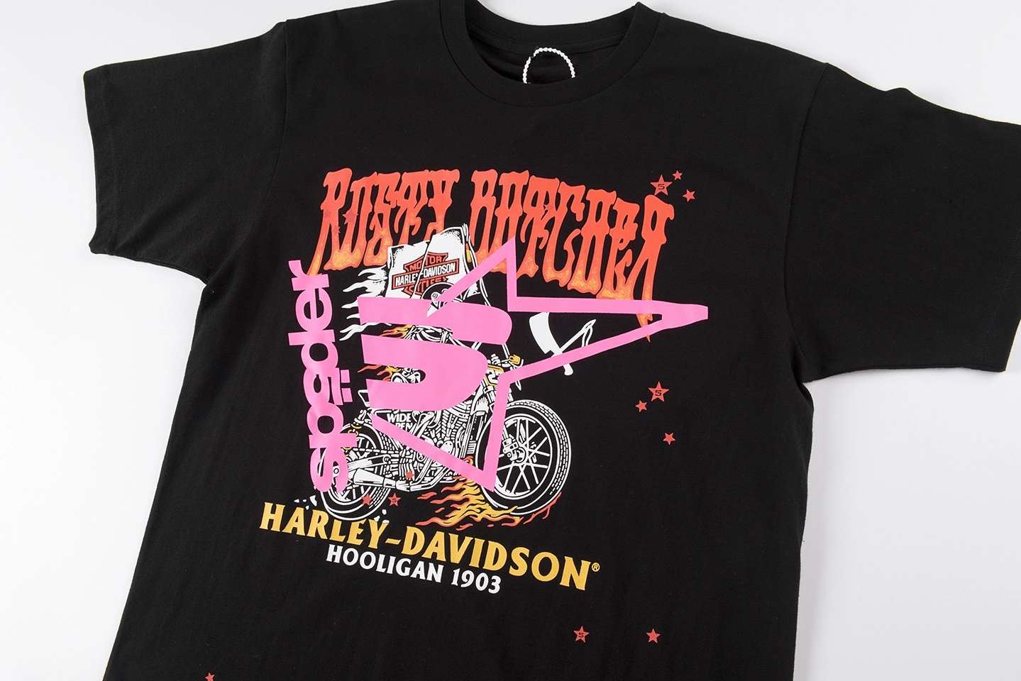 Sp5der-Harley-Riot-Graphic-T-Shirt2.webp Sp5Der Harley Riot Graphic T Shirt