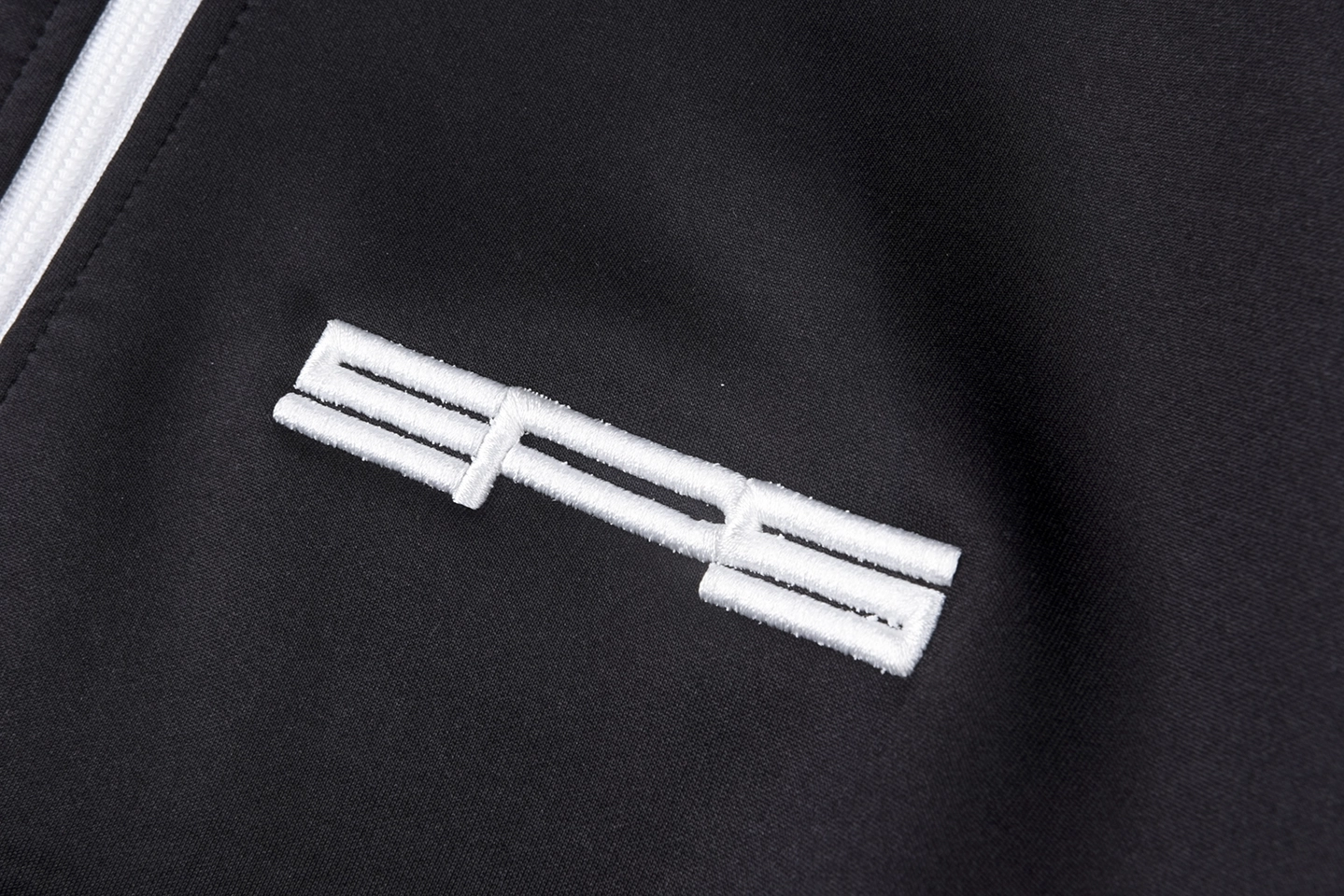 Sp5Der Midnight Ivory Stripe Track Jacket