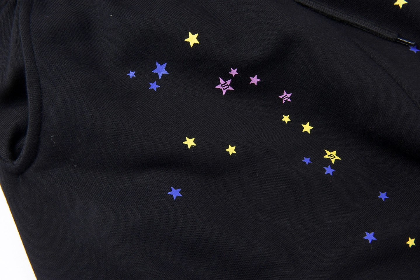 Sp5Der Midnight Stardust Pink Script Sweatpants