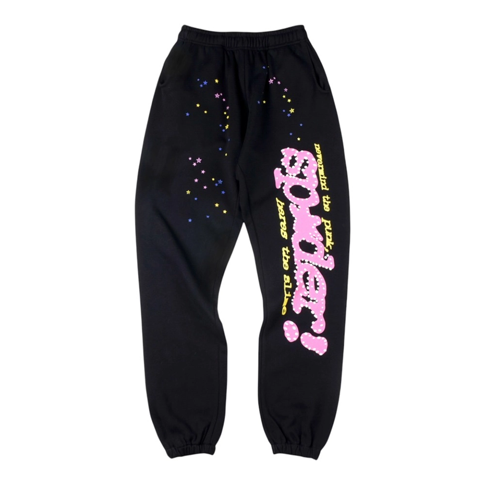 Sp5der-Midnight-Stardust-Pink-Script-Sweatpants7.webp Sp5Der Midnight Stardust Pink Script Sweatpants