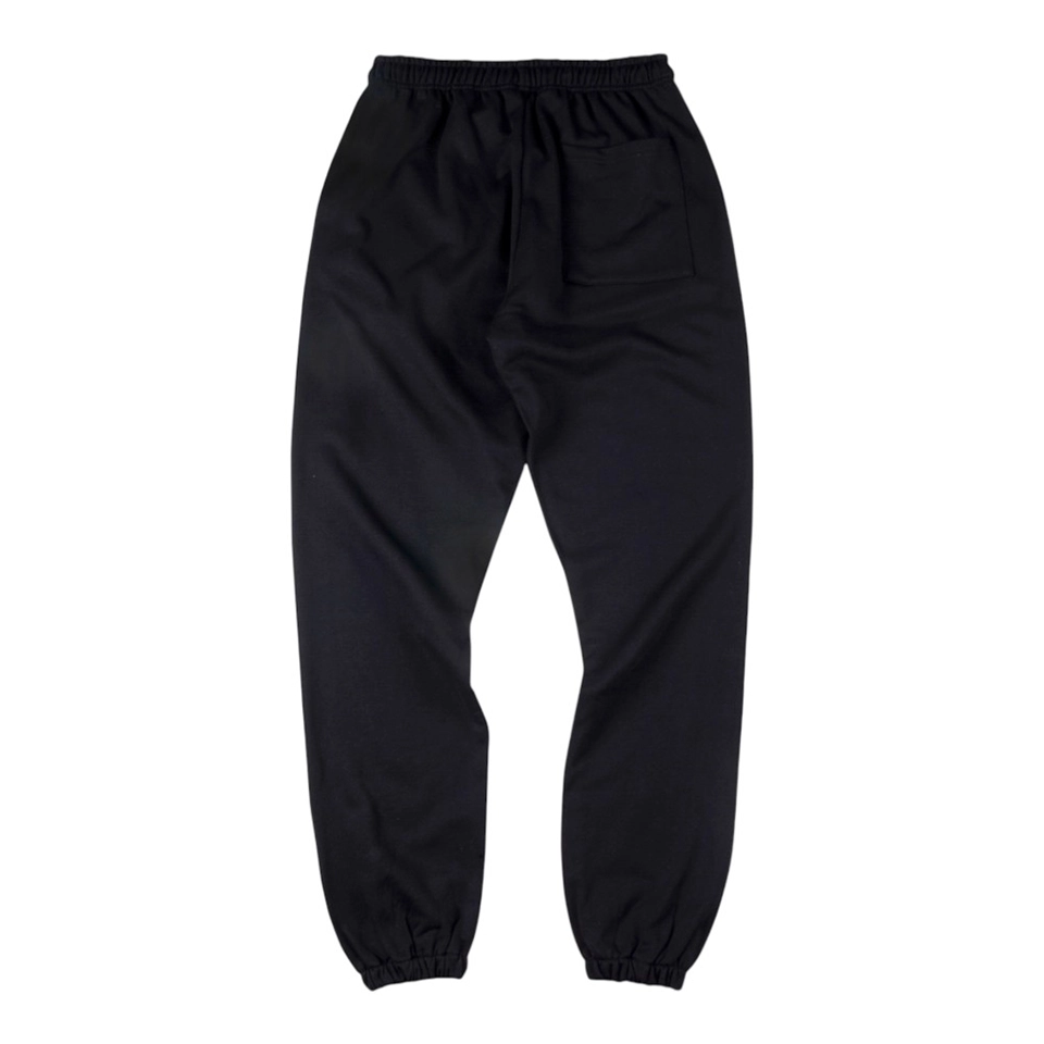Sp5Der Midnight White Stardust Script Sweatpants