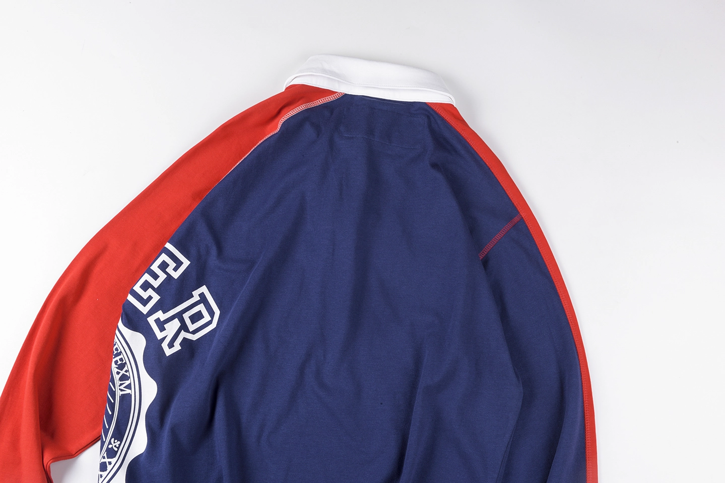 Sp5der-Navy-Red-Panel-Graphic-Rugby-Polo-Shirt1.webp Sp5Der Navy Red Panel Graphic Rugby Polo Shirt