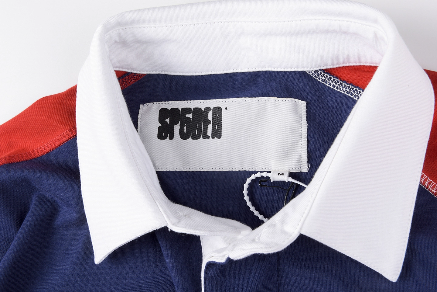 Sp5der-Navy-Red-Panel-Graphic-Rugby-Polo-Shirt5.webp Sp5Der Navy Red Panel Graphic Rugby Polo Shirt