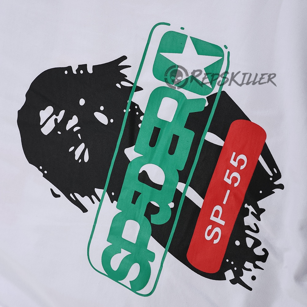 Sp5Der Oversized Reunion Tee White