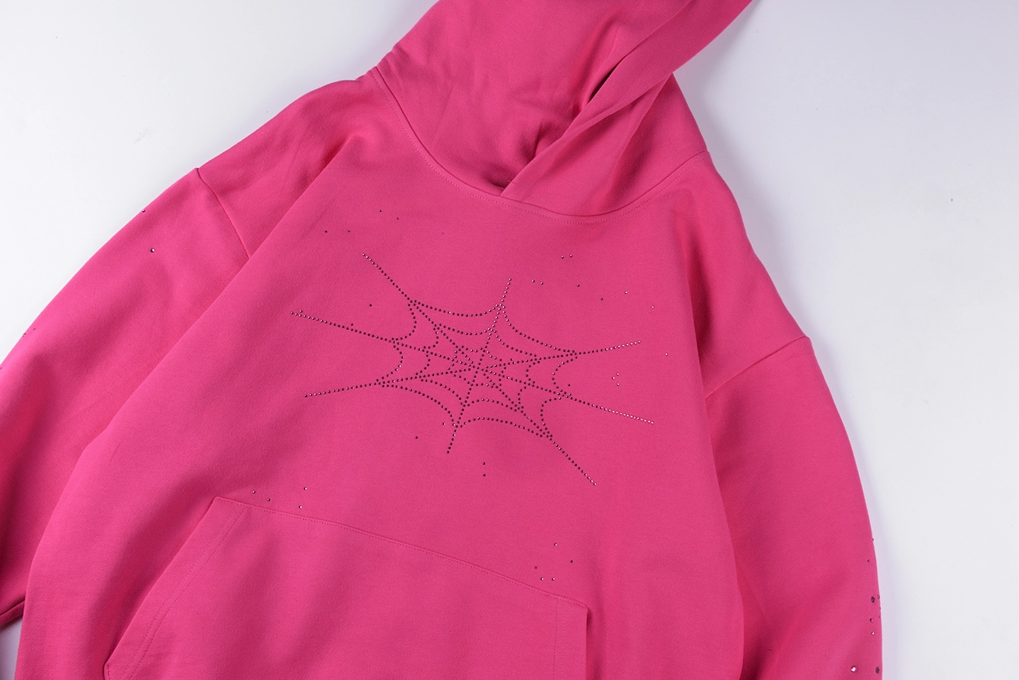 Sp5der-Pink-Rhinestone-Web-Hoodie11.webp Sp5Der Pink Rhinestone Web Hoodie