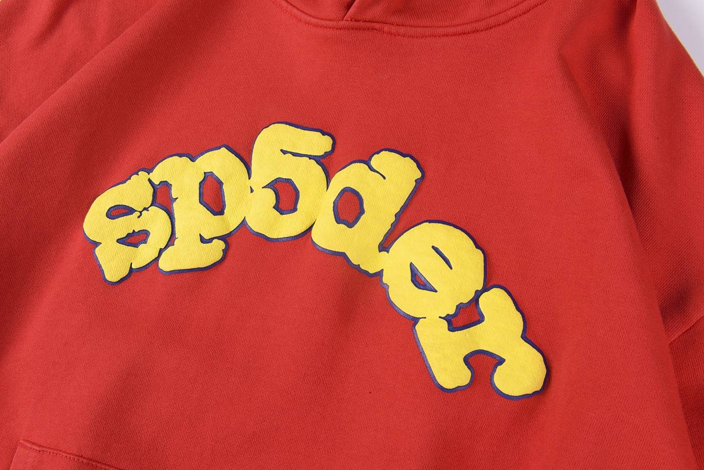 Sp5Der Red Bubble Logo Hoodie
