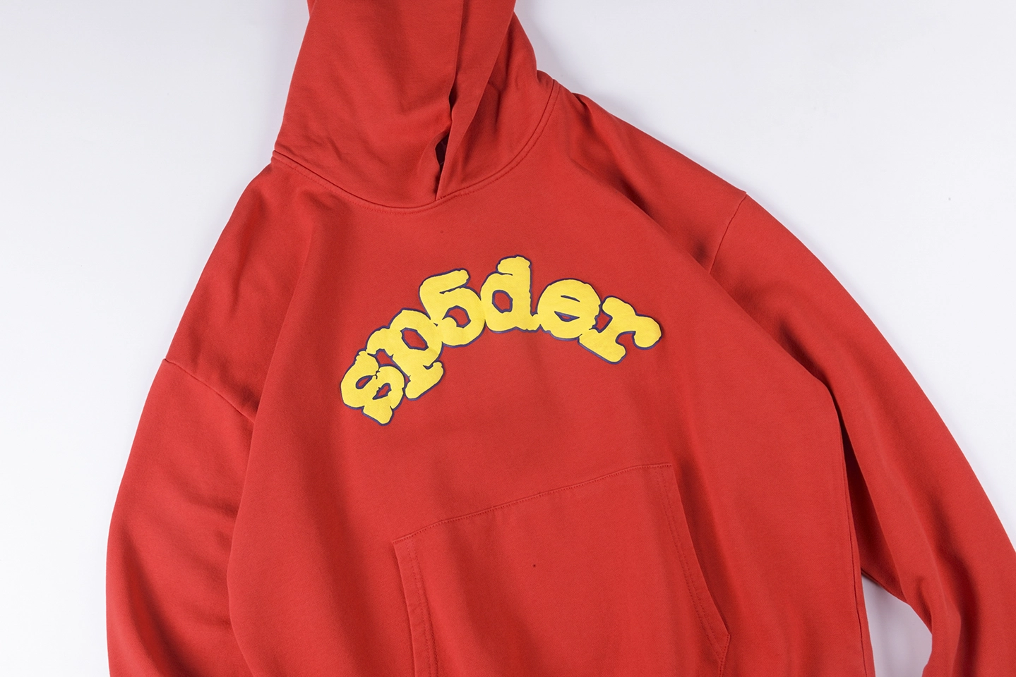 Sp5Der Red Bubble Logo Hoodie