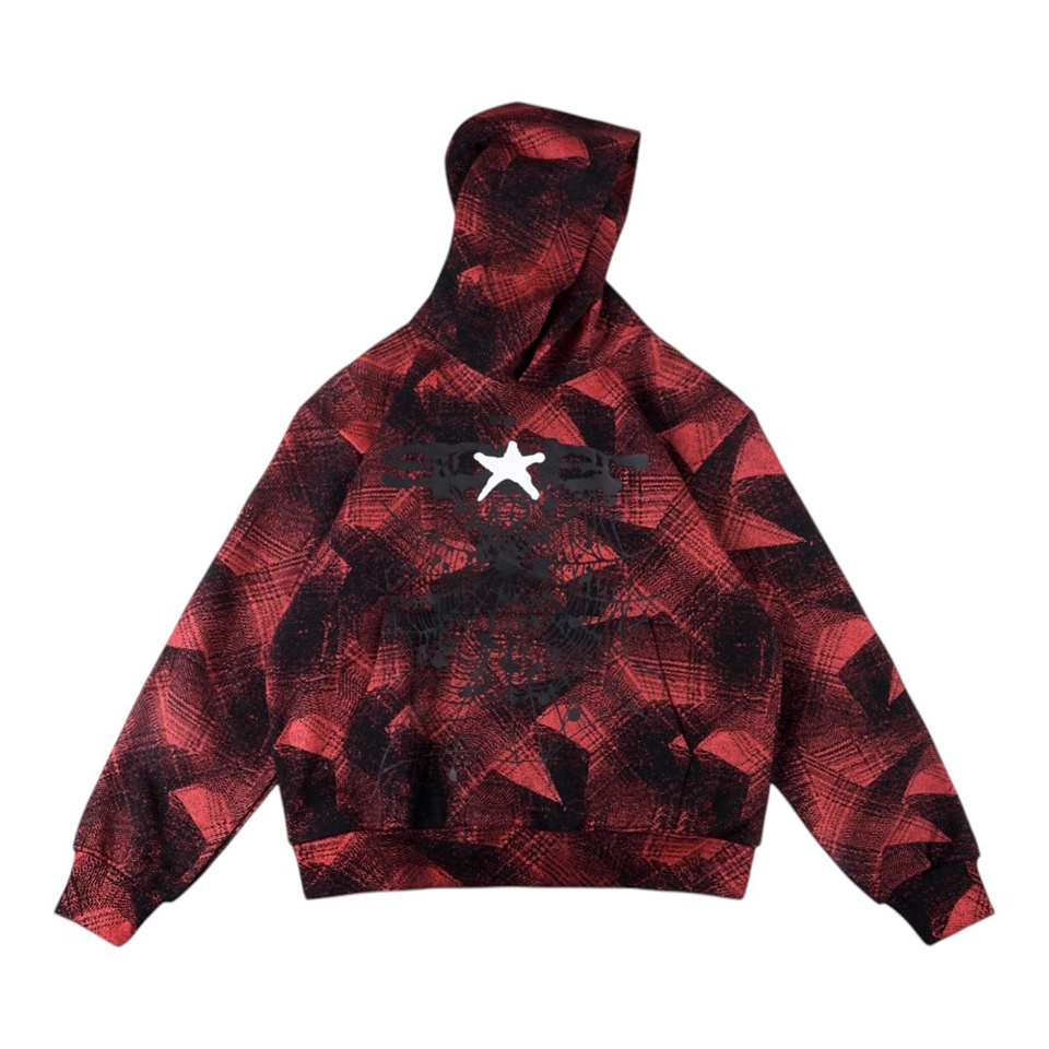 Sp5der-Red-Plaid-Star-Web-Graphic-Hoodie6-1.webp Sp5Der Red Plaid Star Web Graphic Hoodie