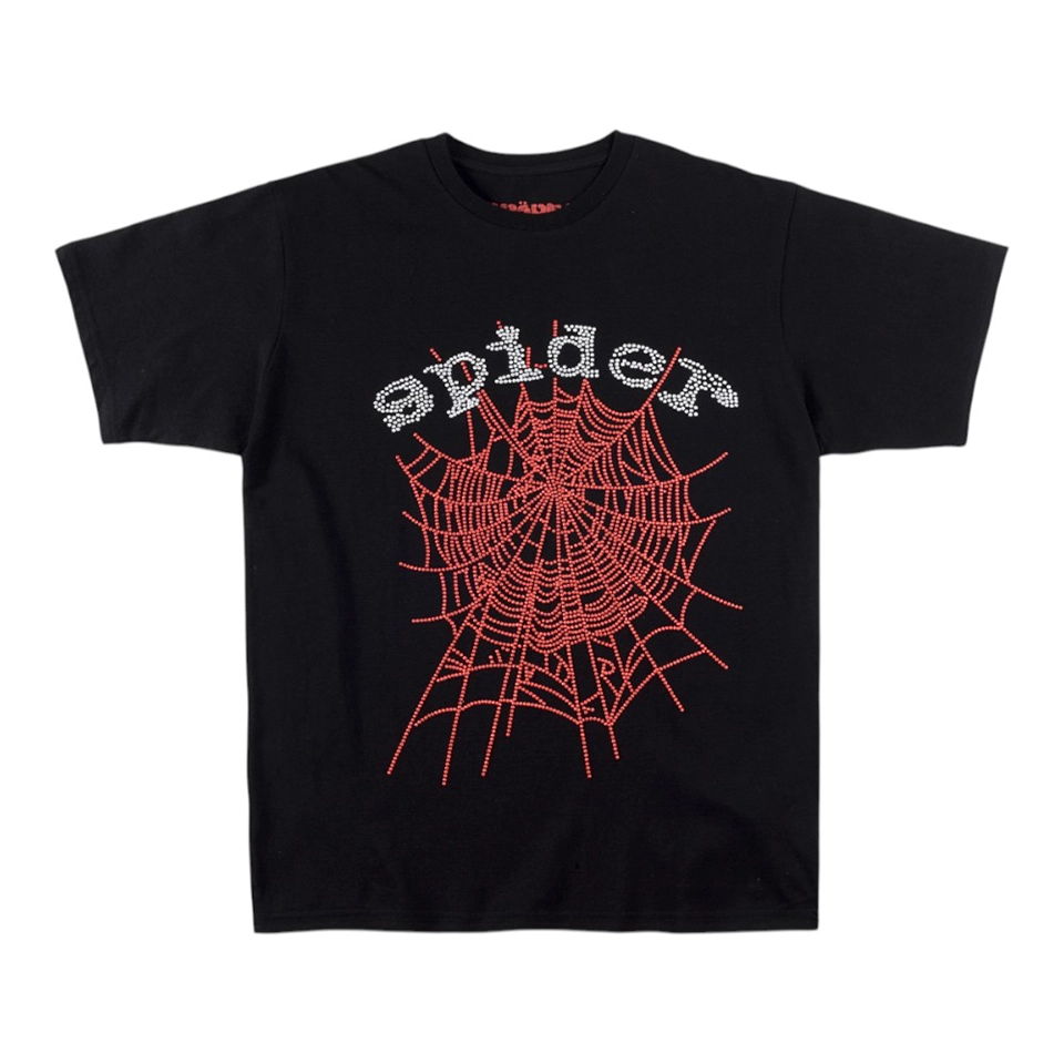 Sp5der-Rhinestone-Web-Graphic-T-Shirt1.webp Sp5Der Rhinestone Web Graphic T Shirt