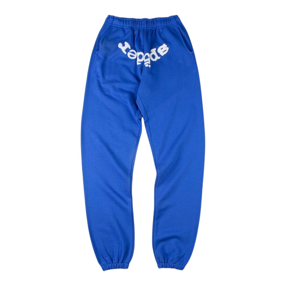 Sp5der-Royal-Blue-Classic-Logo-Sweatpants1.webp Sp5Der Royal Blue Classic Logo Sweatpants