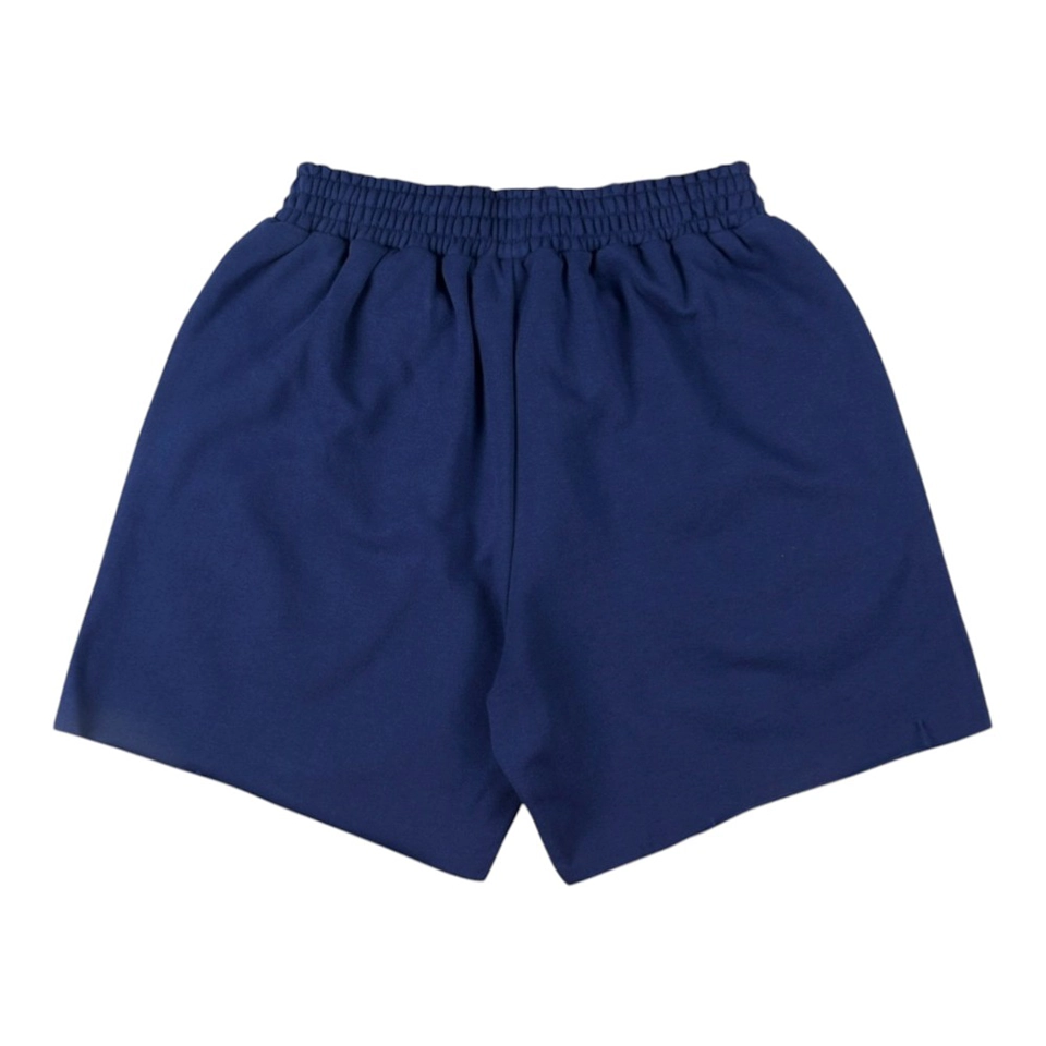 Sp5Der Royal Blue Star Logo Sweat Shorts