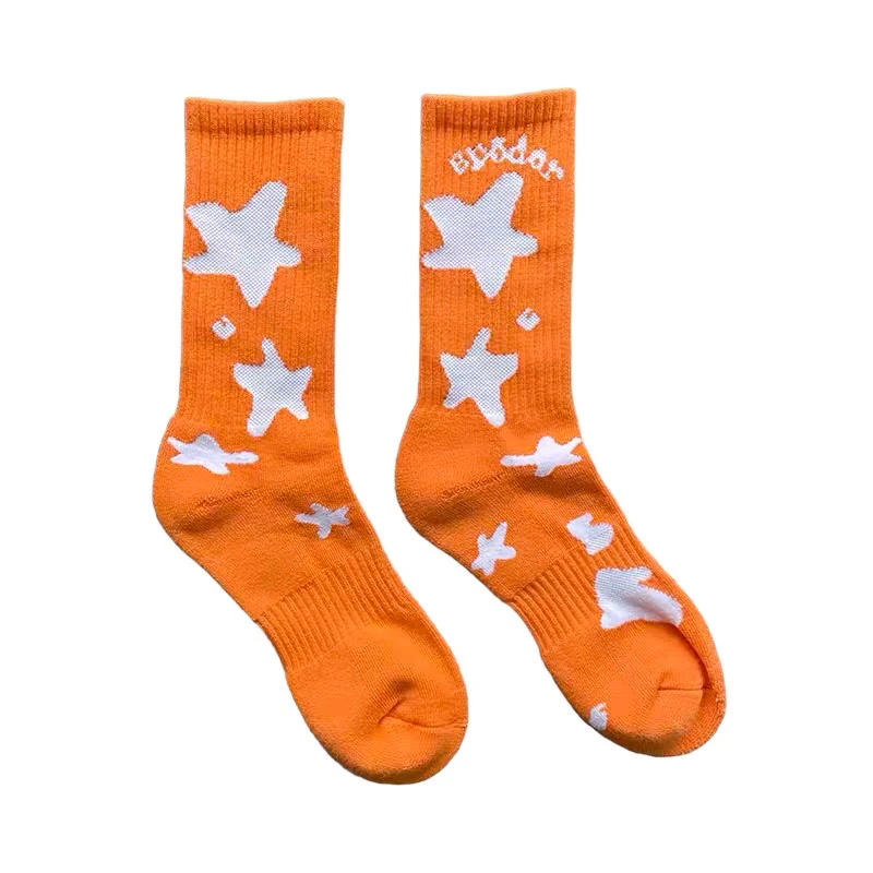 Sp5Der Socks Star Orange Socks