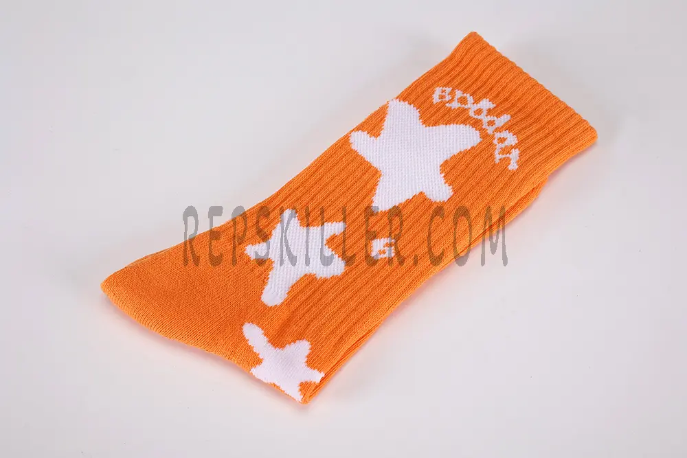 Sp5Der Socks Star Orange Socks