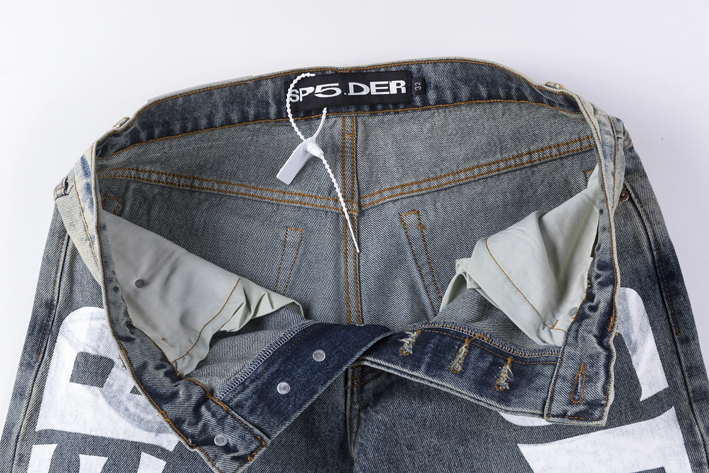 Sp5der-Star-Graphic-Denim-Jeans2.webp Sp5Der Star Graphic Denim Jeans