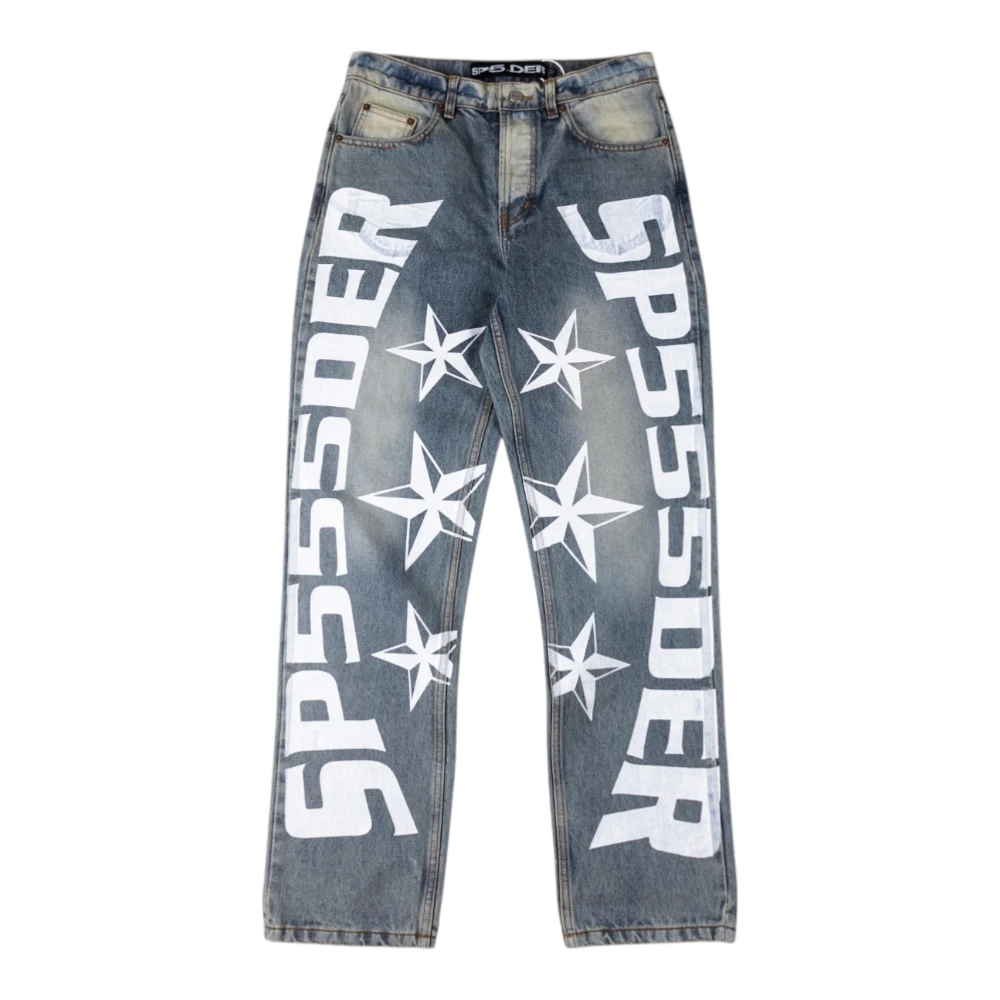 Sp5der-Star-Graphic-Denim-Jeans7.webp Sp5Der Star Graphic Denim Jeans