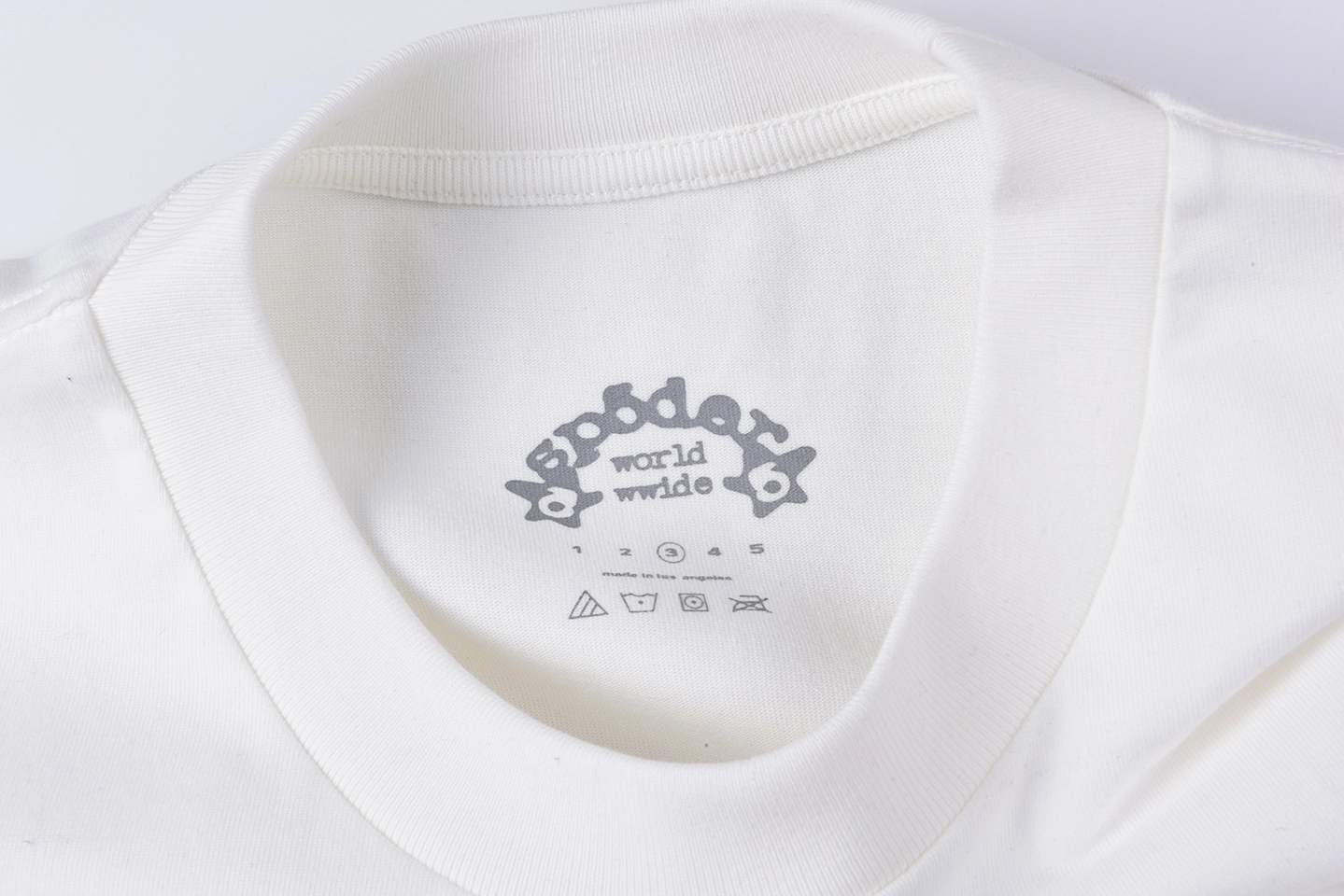 Sp5Der Star Oval Logo Graphic T Shirt
