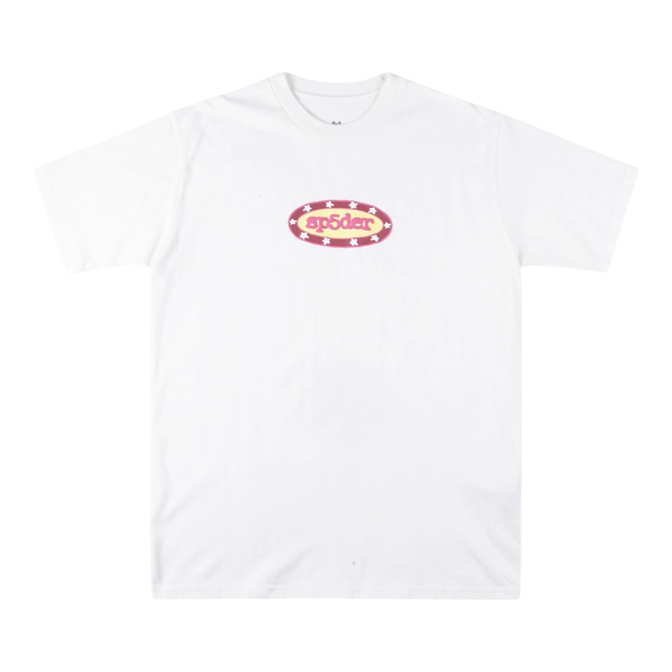 Sp5Der Star Oval Logo Graphic T Shirt