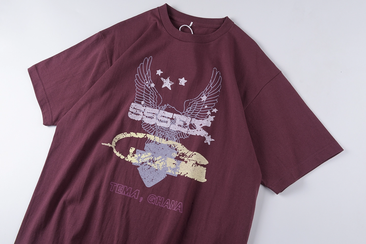 Sp5der-Tema-Ghana-Eagle-Graphic-T-Shirt17.webp Sp5Der Tema Ghana Eagle Graphic T Shirt