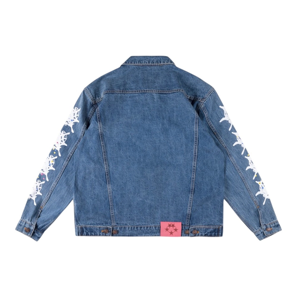 Sp5der-Washed-Blue-Graphic-Sleeve-Denim-Jacket1.webp Sp5Der Washed Blue Graphic Sleeve Denim Jacket