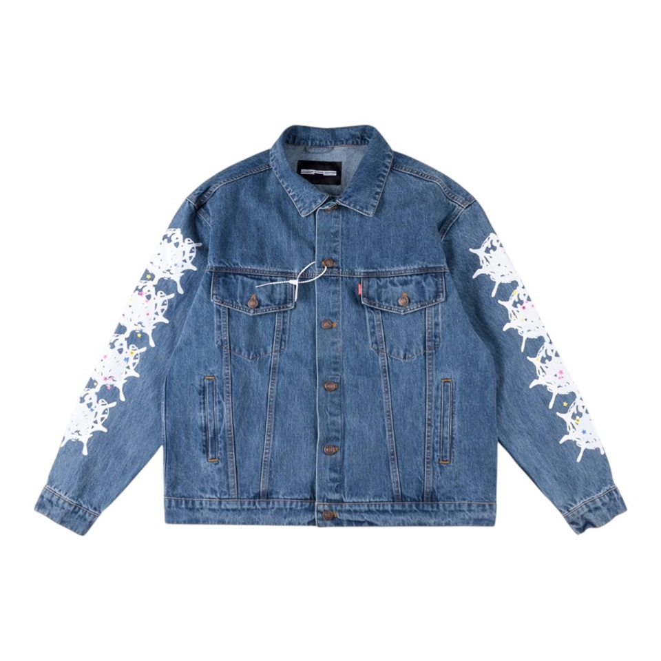 Sp5der-Washed-Blue-Graphic-Sleeve-Denim-Jacket11.webp Sp5Der Washed Blue Graphic Sleeve Denim Jacket