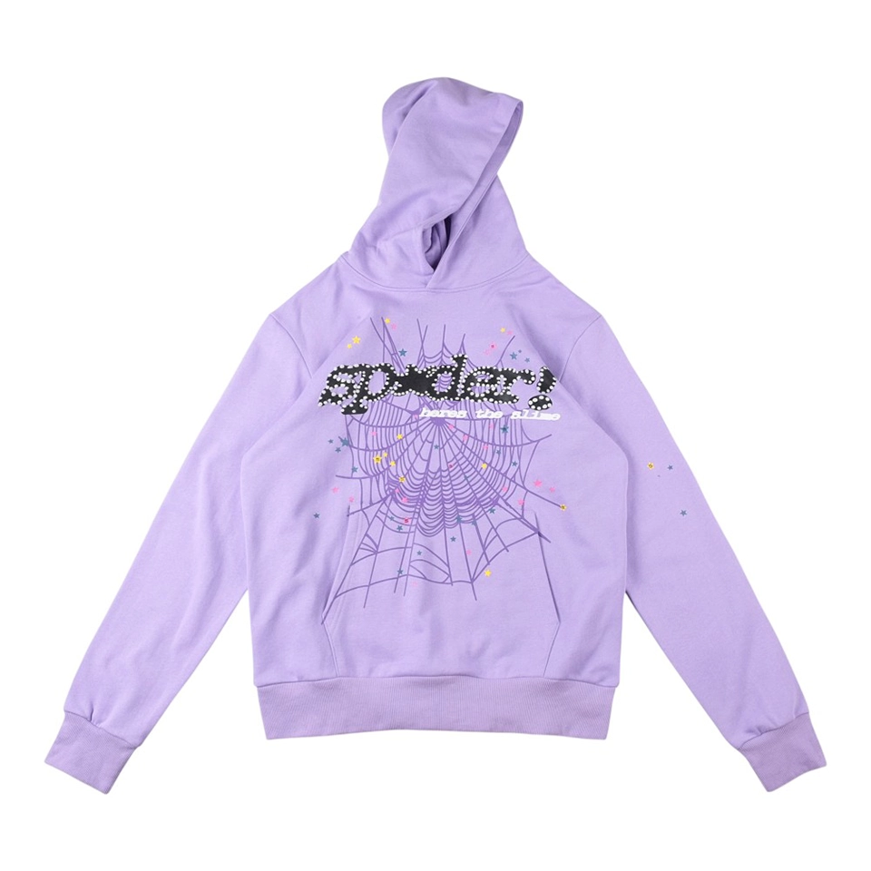 Sp5Der Web Star Graphic Hoodie 2