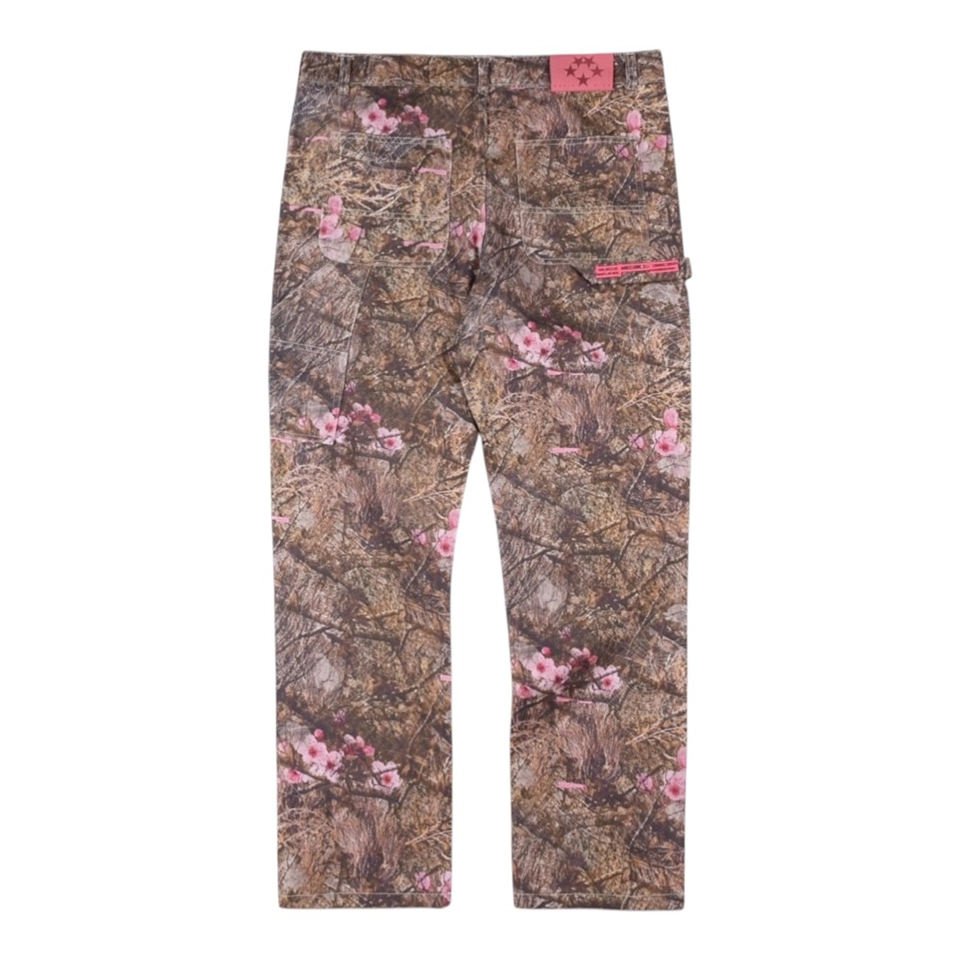 Sp5Der Woodland Blossom Camo Carpenter Pants